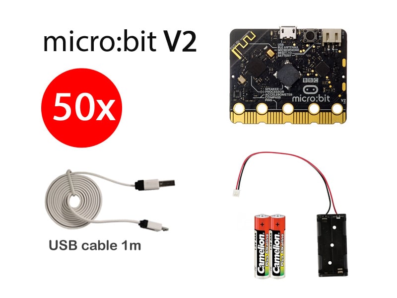 Micro:bit V2.2 Starter 50-pack