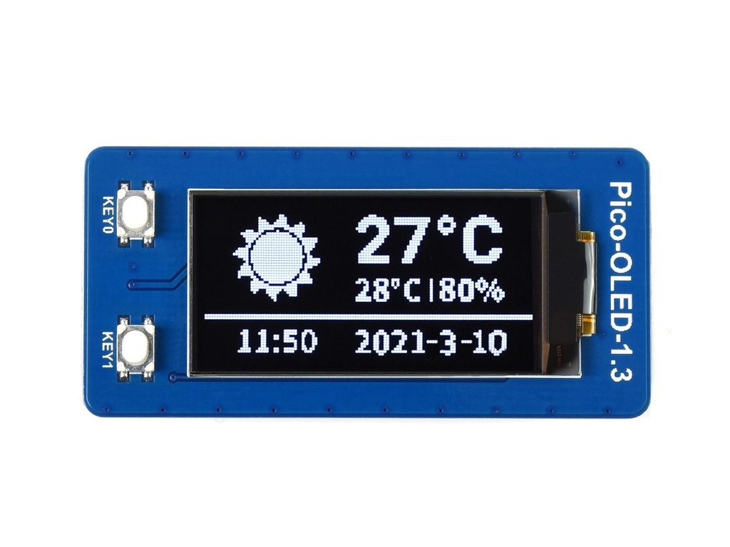 1.3inch OLED Display Module for Raspberry Pi Pico