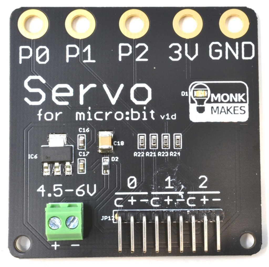 MonkMakes Servo driver for micro:bit