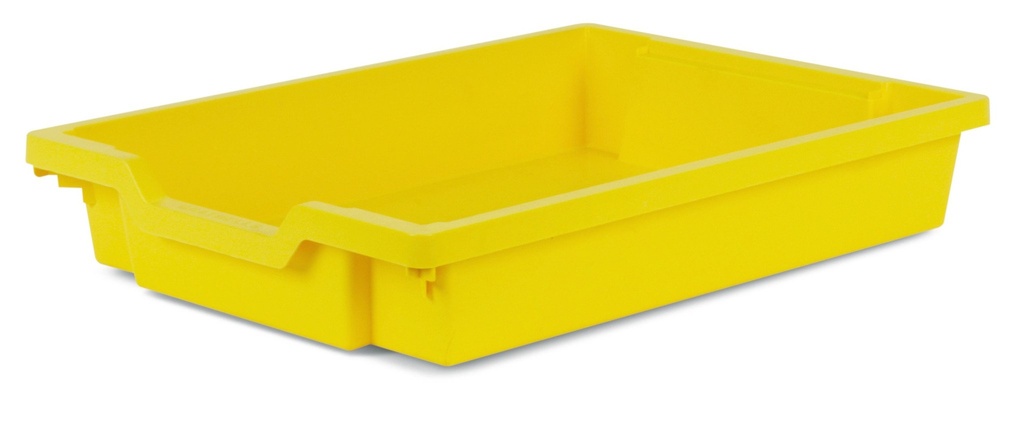 Shallow F1 Tray Sunshine Yellow