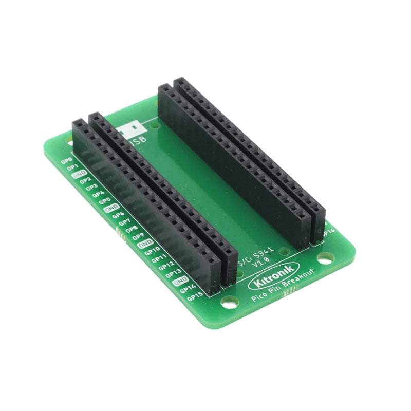 Kitronik Pin Breakout for the Raspberry Pi Pico