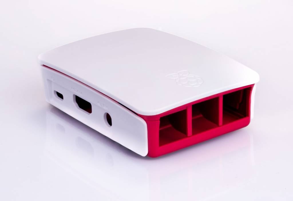 Housing for Raspberry Pi 3B (+) - Red / White