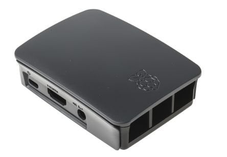 Raspberry Pi 3B(+) case - Black/Grey