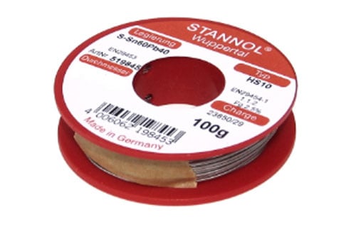 Stannol Soldering wire HS10 60/40 0.6mm 100gr