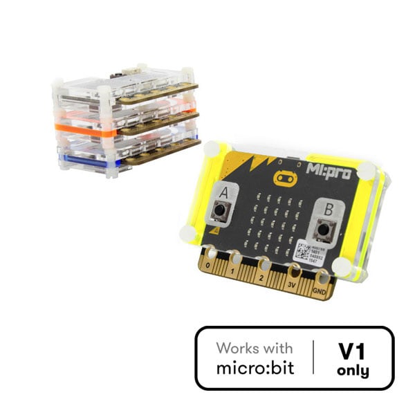 Kitronik MI:pro Protector Case for the BBC micro:bit - Orange