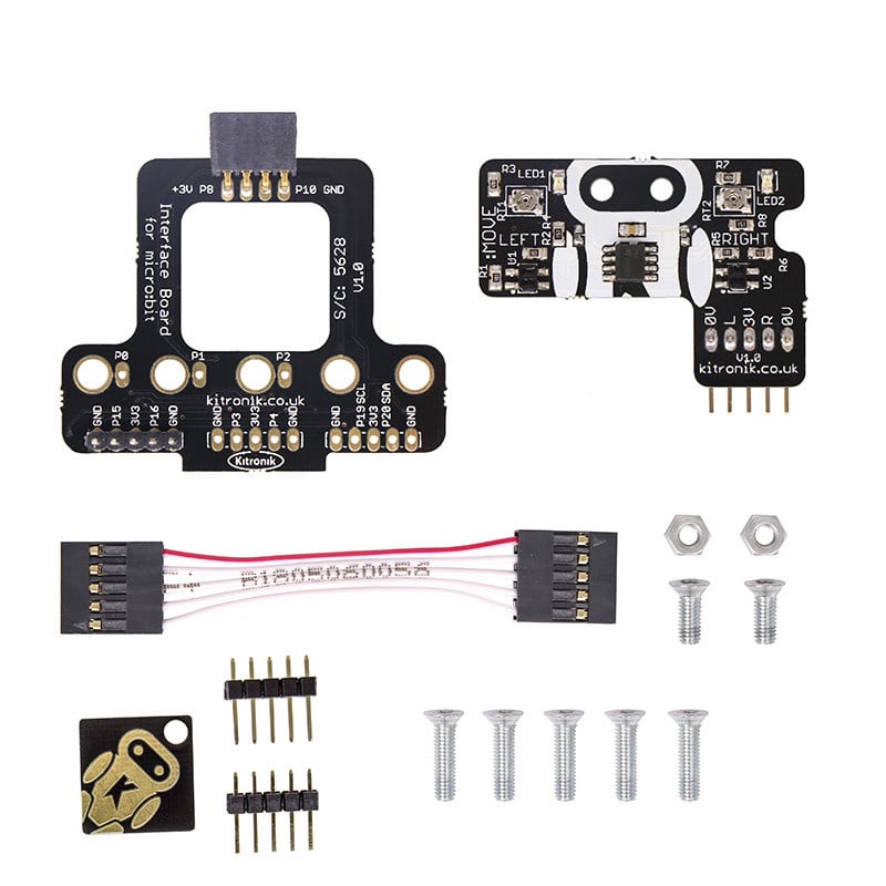 Kitronik Line Following add-on for :MOVE mini MK2