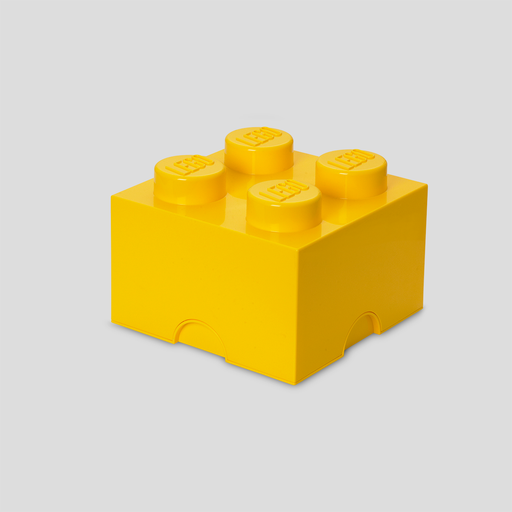 [LEG-40031732] Storage box LEGO® brick 2x2 yellow