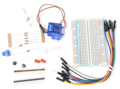 [MON-00088] MonkMakes Elektronica kit 1 voor Raspberry Pico (lite edition)