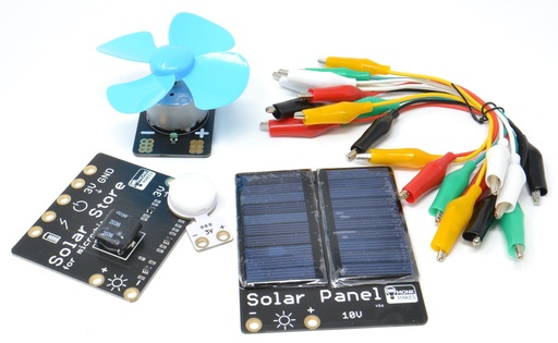 [MON-00090] MonkMakes Kit pour micro:bit pour expérimenter avec l'énergie solaire