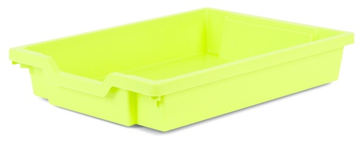 [GRA-F0136] Shallow F1 Tray Lime Jolly