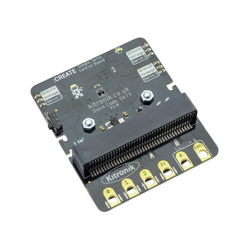 [KIT-5673] Kitronik Simple Servo Control Board for BBC micro:bit